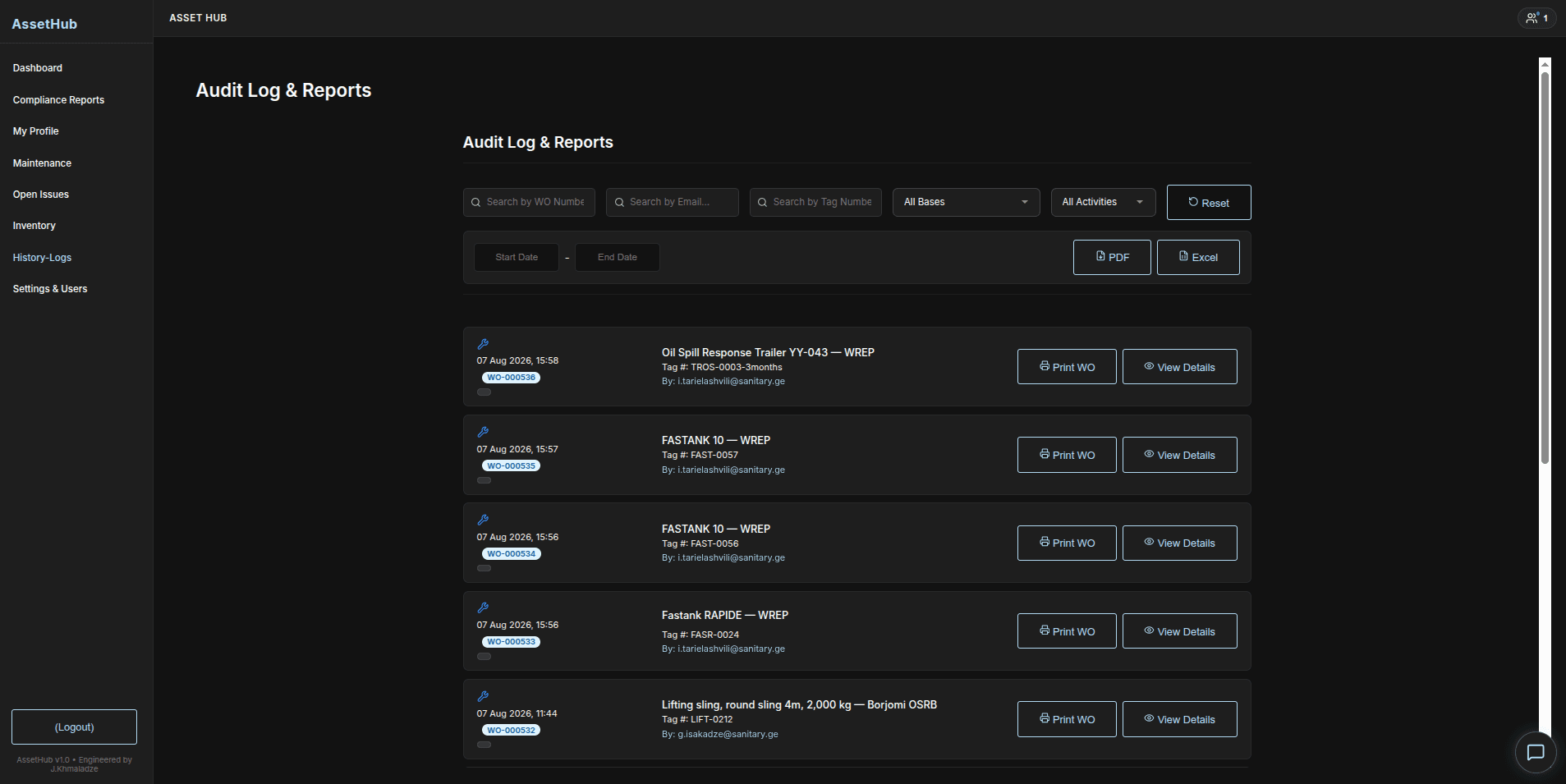 Asset Hub - Enterprise B2B Asset Management System screenshot 6